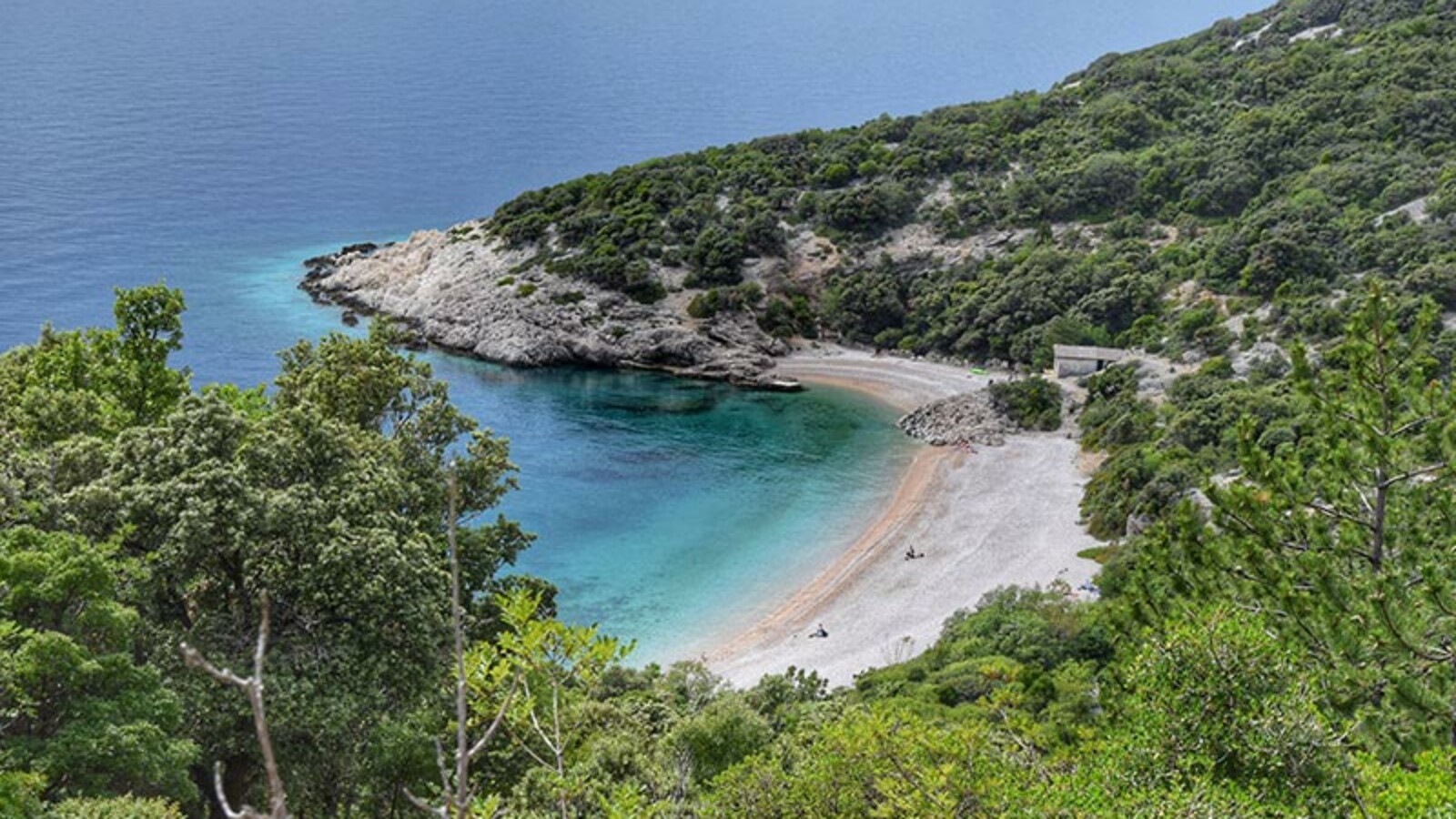 Lubenice otok Cres Plaža Lubenice otok Cres