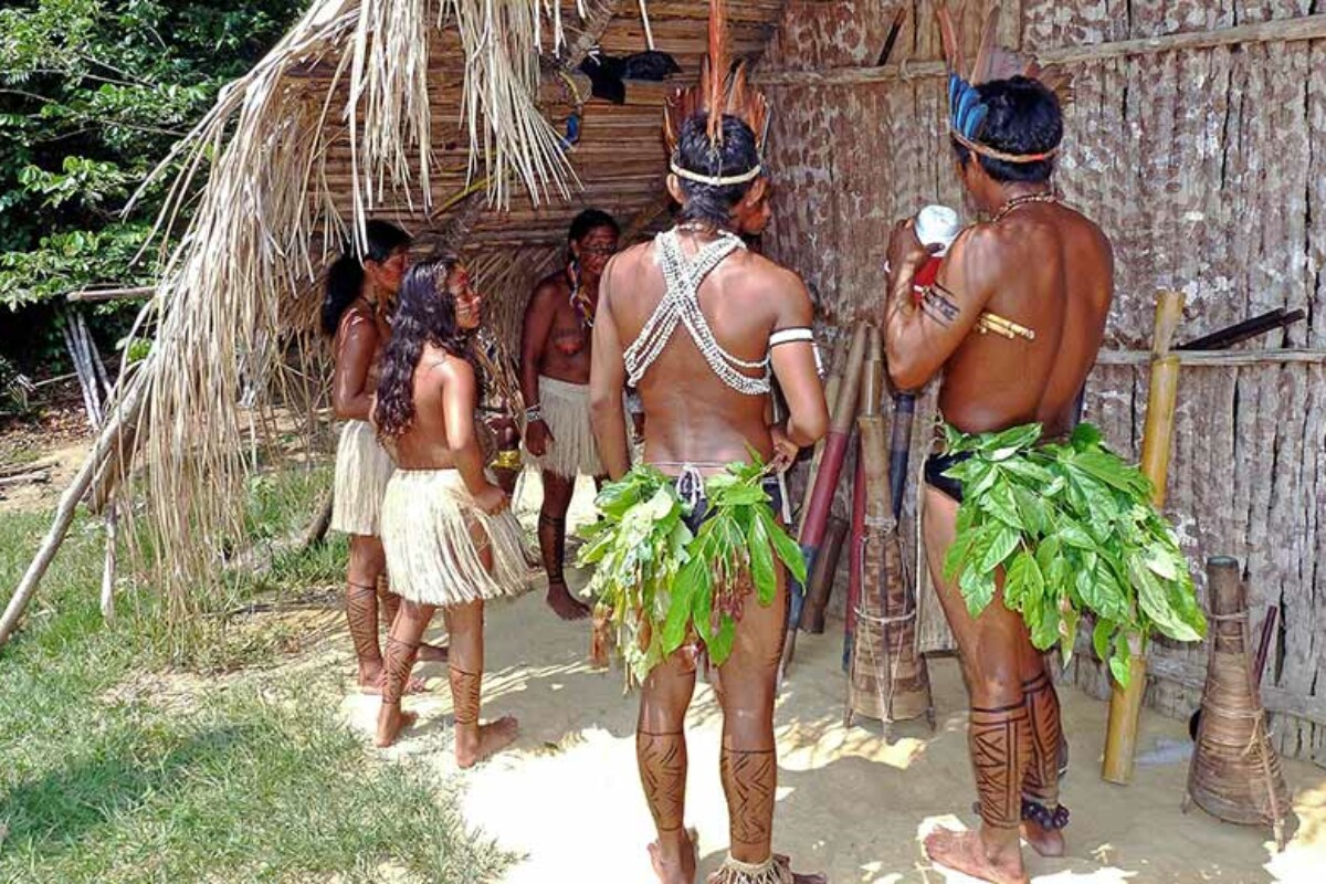 Skupina ljudi iz amazonskog područja