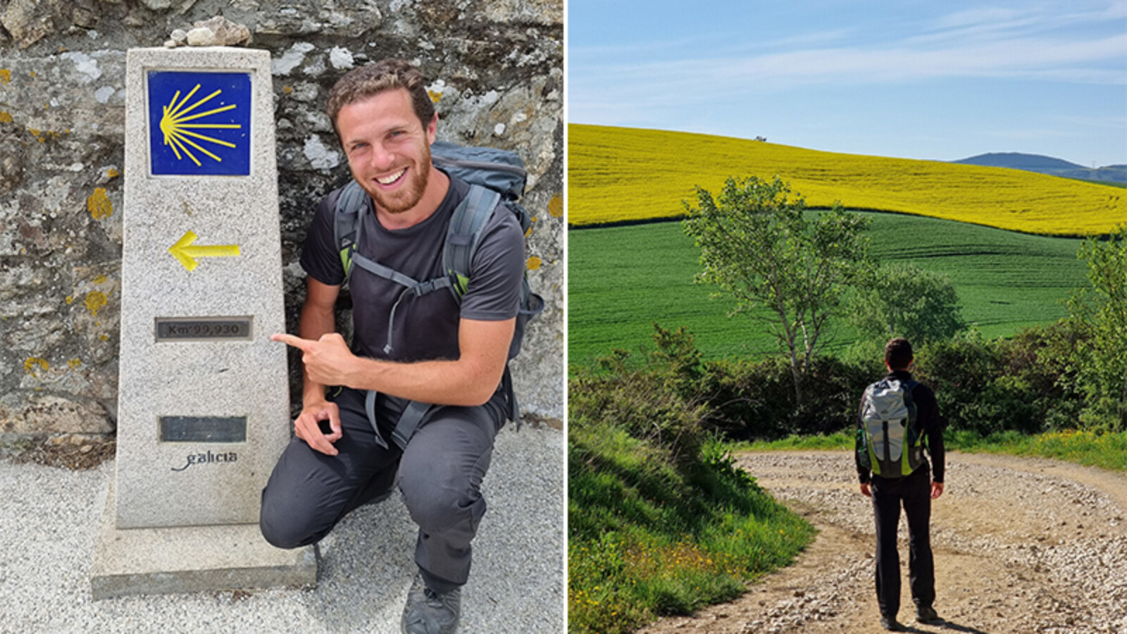 Nino Buršić, hodočašće Camino de Santiago