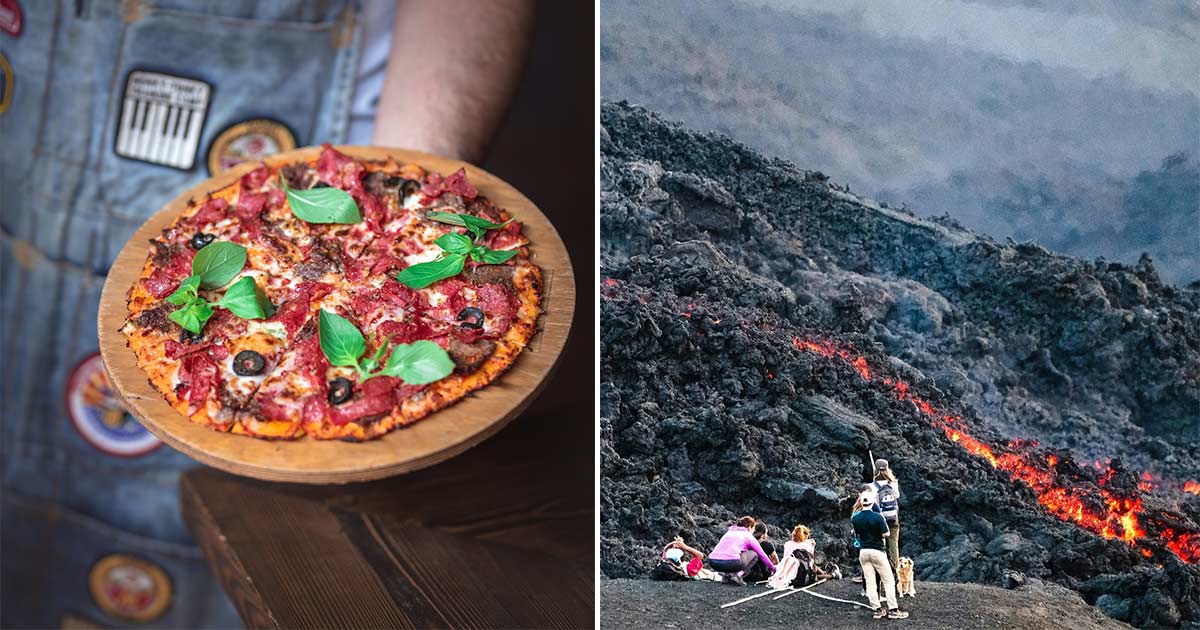 Pizza Pacaya jedino je mjesto na svijetu gdje se ona peče na lavi u vulkanu
