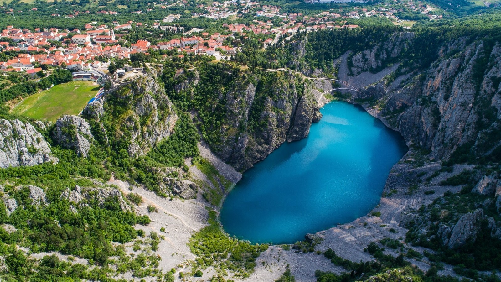 modro jezero, Imotski