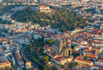 brno-iz-zraka Brno krije brojne znamenitosti