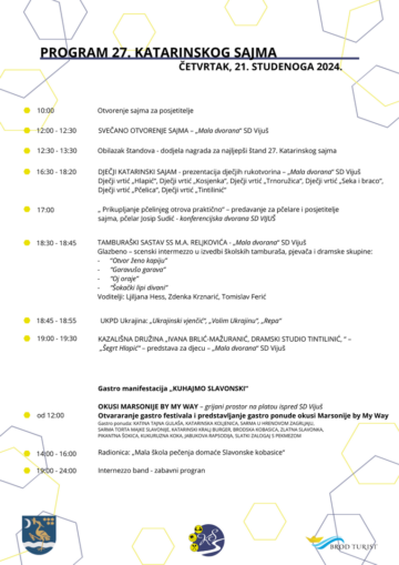 Katarinski sajam program