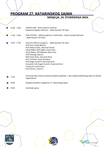 Katarinski sajam program