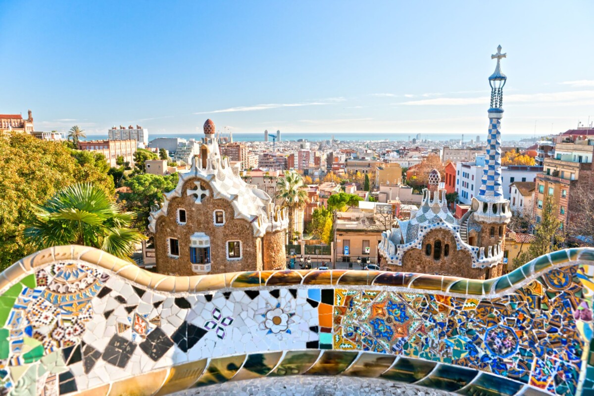 Barcelona park Guell džepari