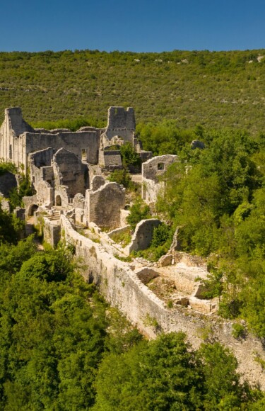 dvigrad-ruševine-istra Ruševine starog grada Dvigrad
