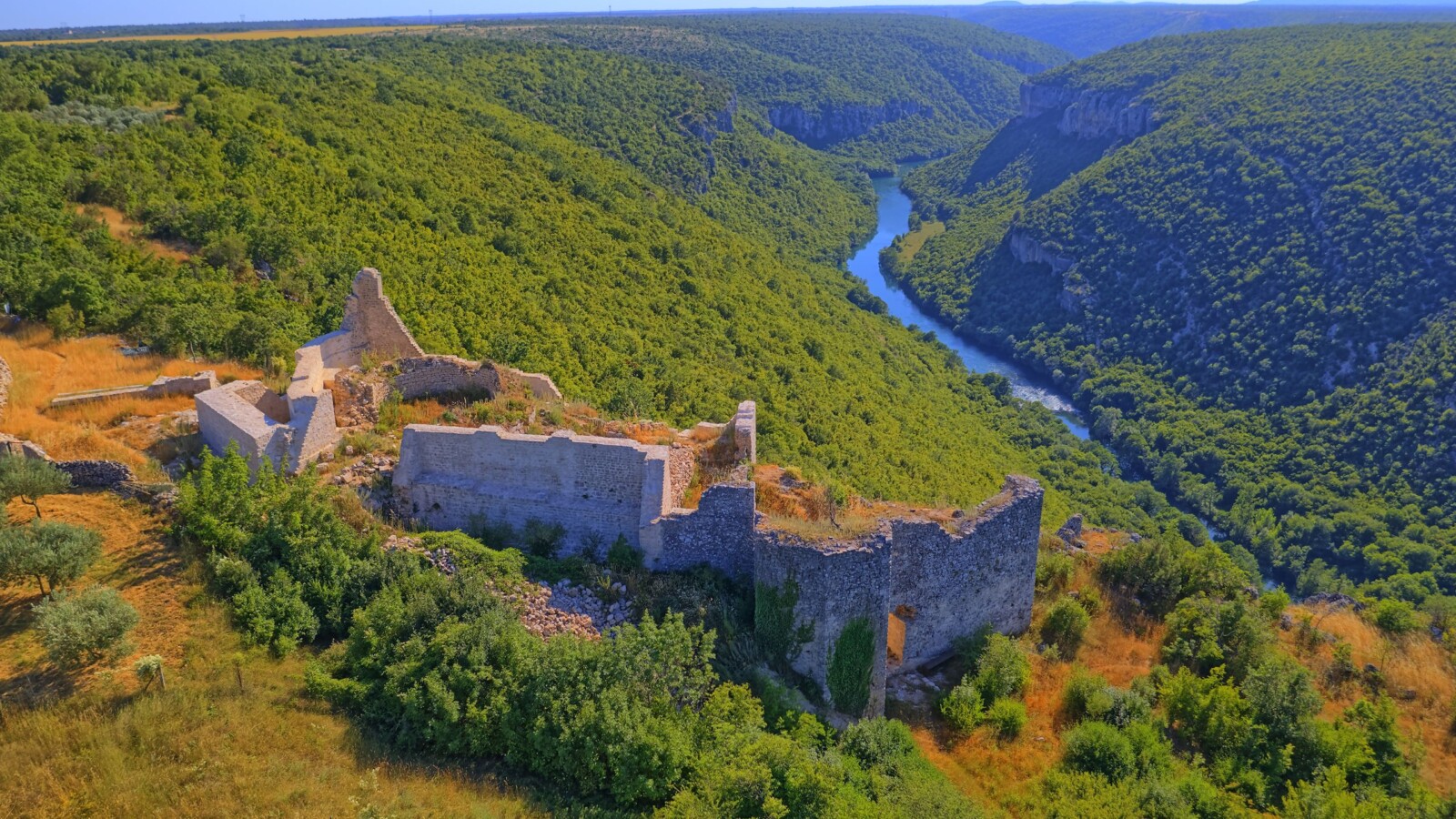 promina-utvrda-necven planina Promina utvrda Nečven