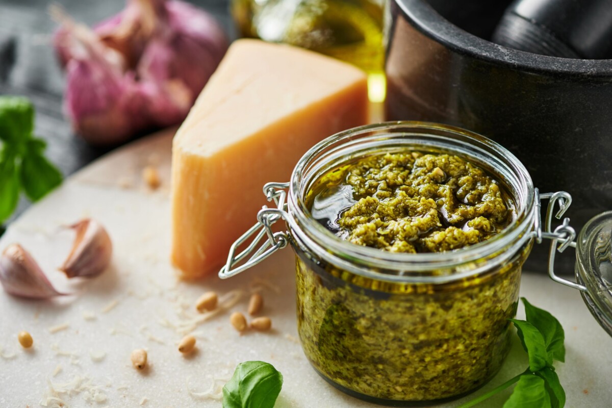 Pesto alla Genovese umak u staklenci