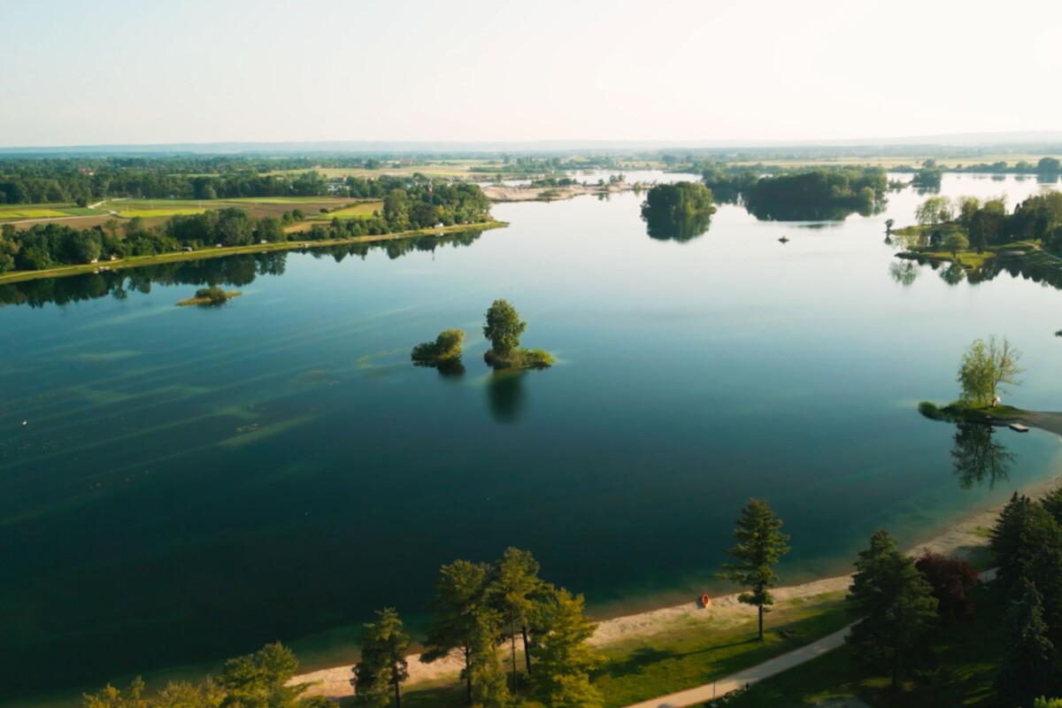jezero Šoderica u Koprivnici