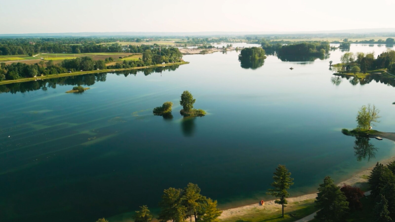 jezero-šoderica jezero Šoderica u Koprivnici