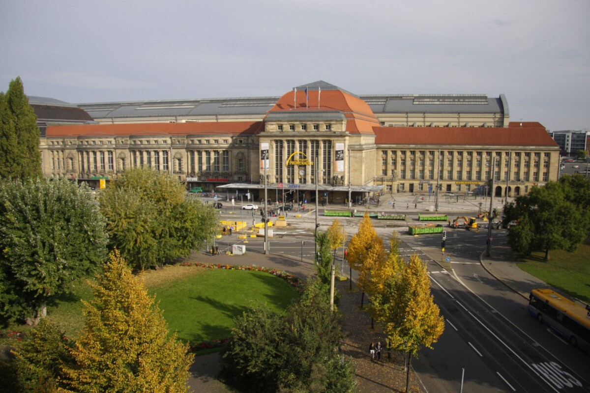 Željeznički kolodvor u Leipzigu