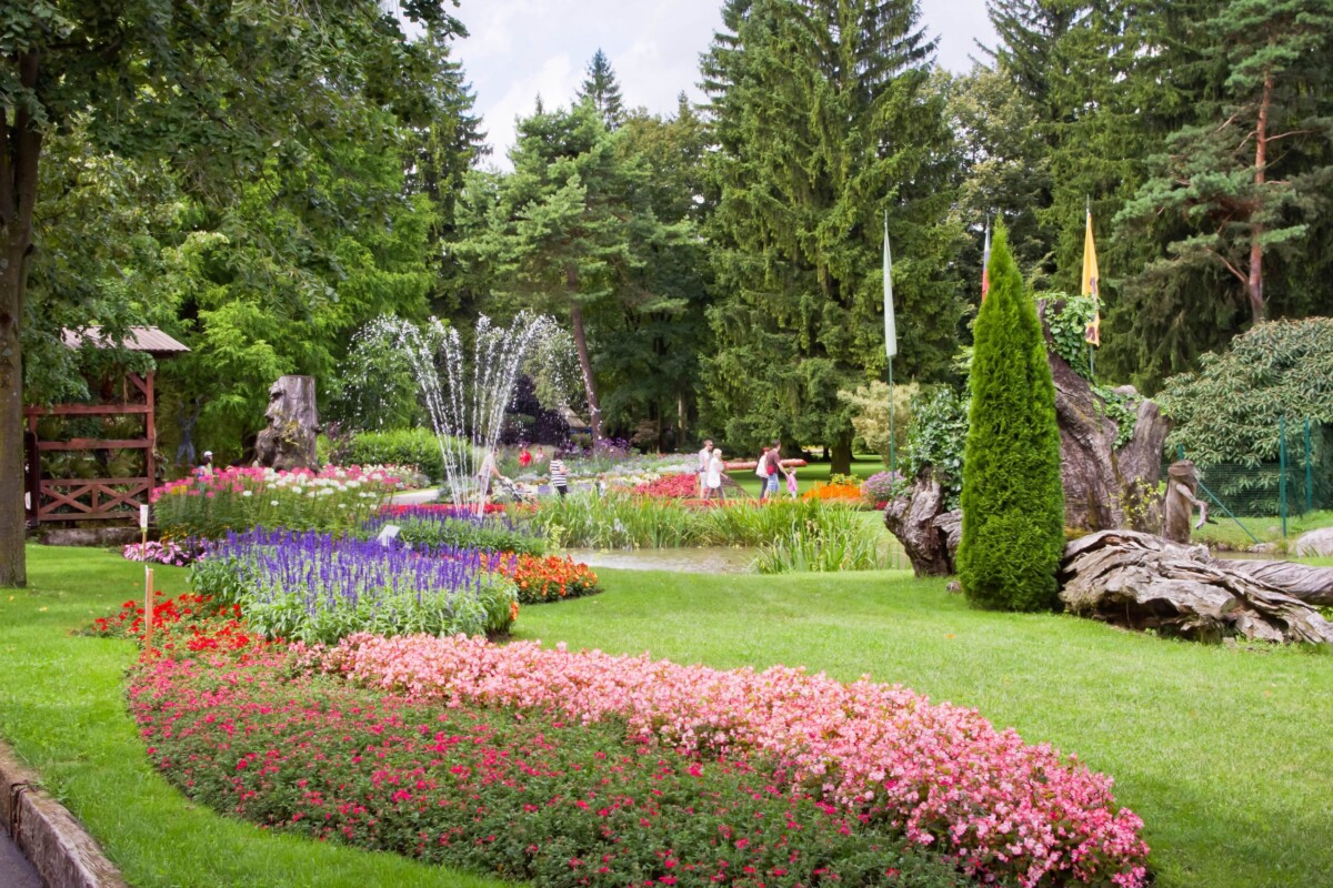 Botanički vrt Mozirski Gaj u proljeće