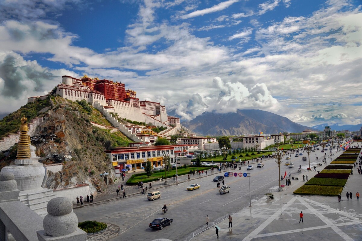 palača Potala u Tibetu