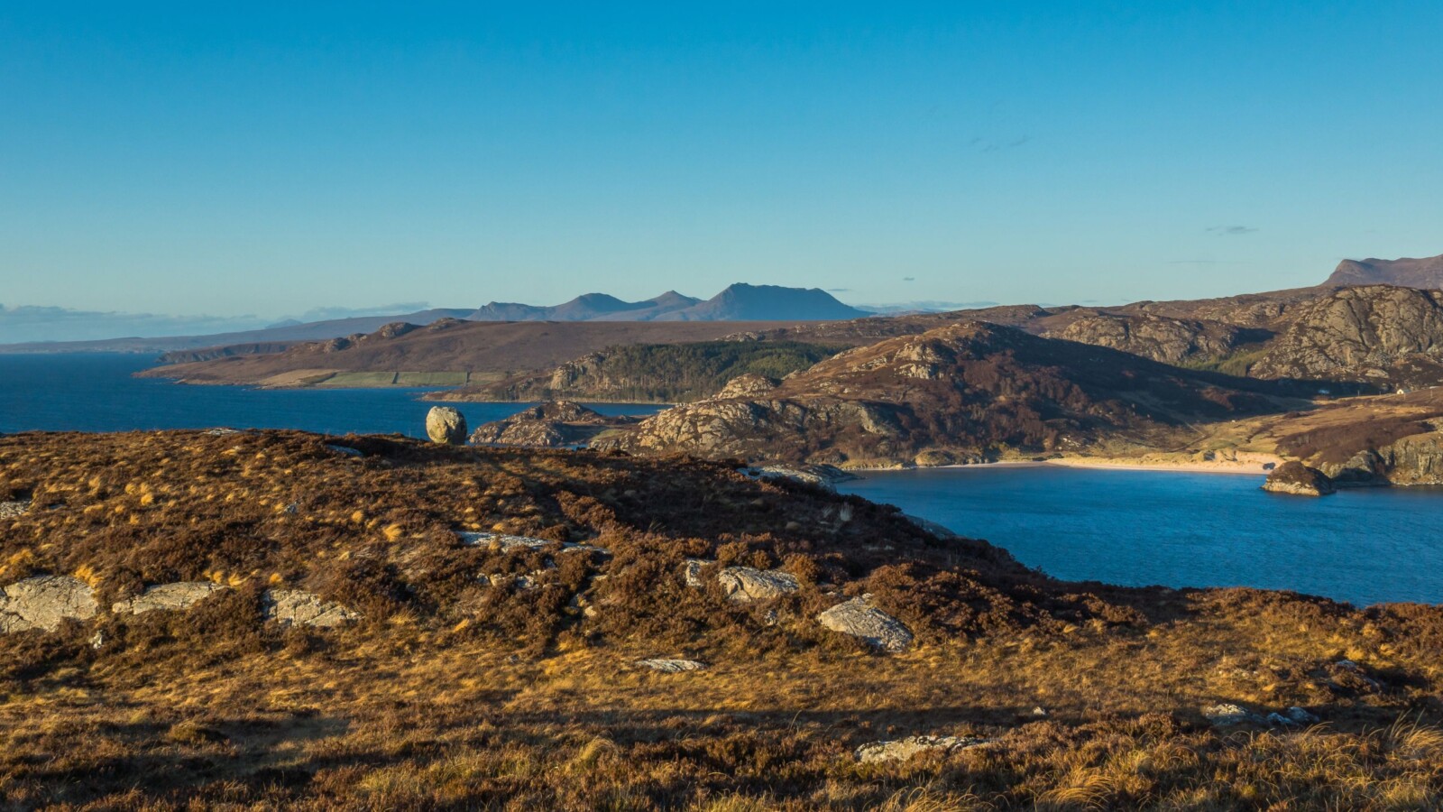 gruinard-otok-skotska otok Gruinard