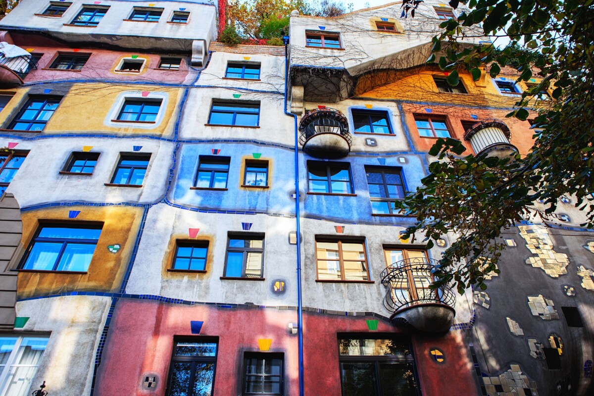 Hundertwasserhaus Bec Austrija