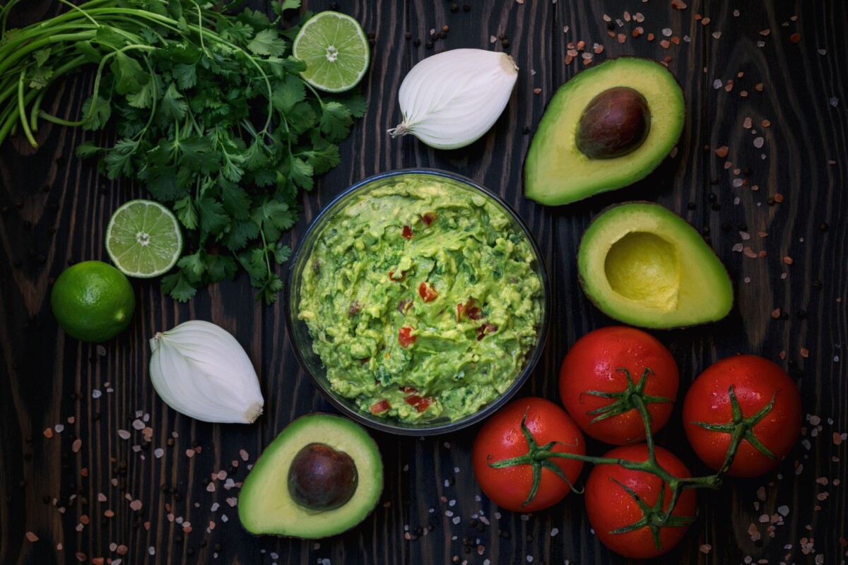 Sastojci za recept za guacamole