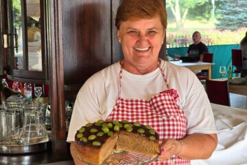 Irena Kranjec i torta od vina koju je sama osmislila