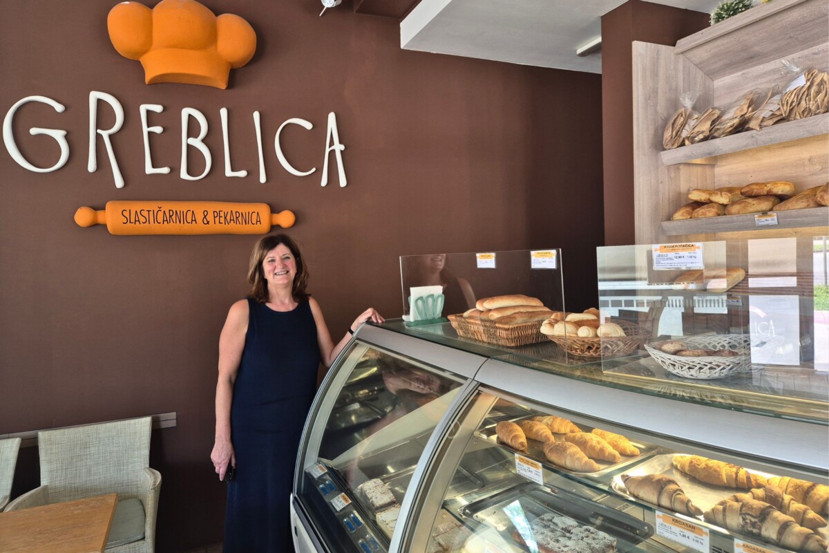 Mirjana Kovač Savić vlasnica pekarnice Greblica
