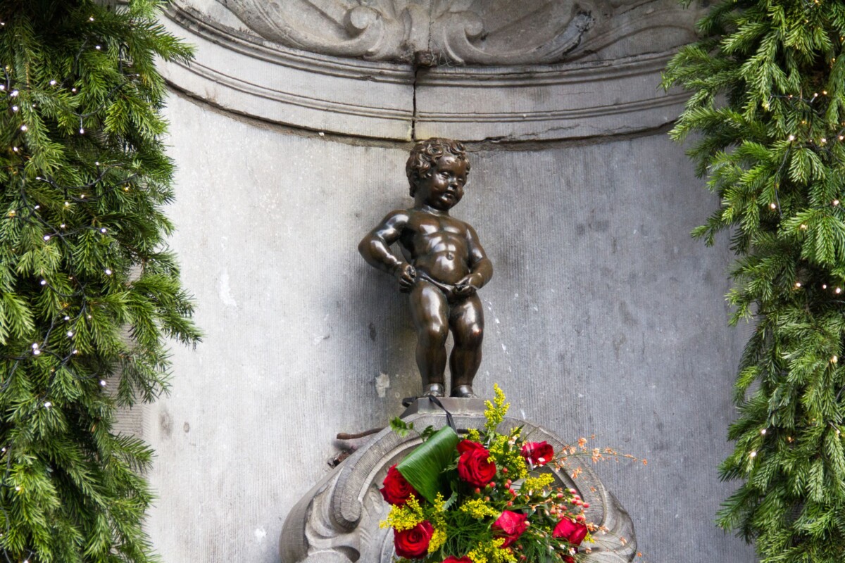 Manneken Pis Belgija