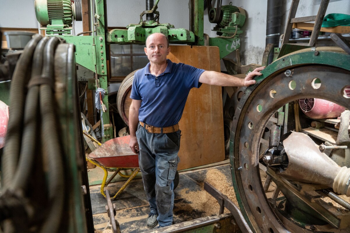 Milivoj Golub u svojoj radionici u Jastrebarskom