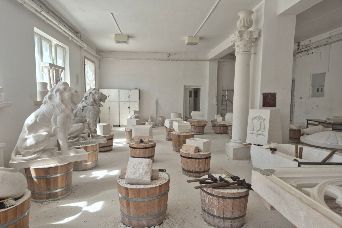 Klesarska škola u Pučišćima na otoku Braču