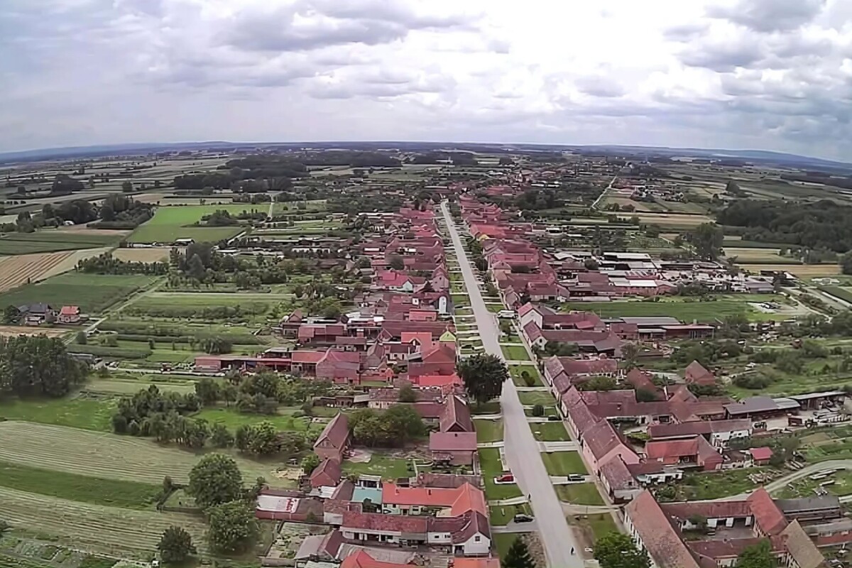 Najduža ulica u Hrvatskoj, Ulica braće Radić, općina Strizivojna