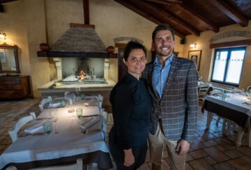 Annamaria i Ivor Kolić, vlasnici konobe Alla Beccaccia