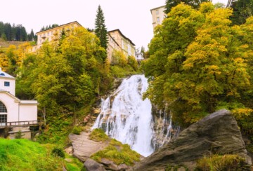 Vodopad u gradu Bad Gastein