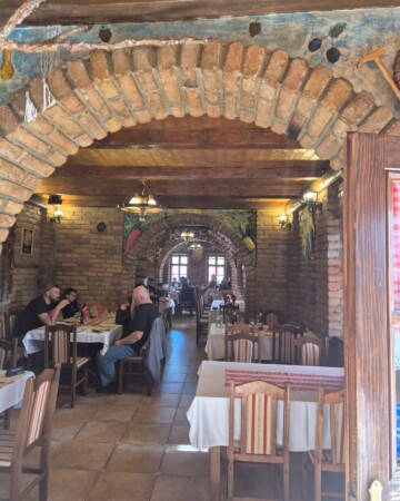 Interijer restorana Didin konak