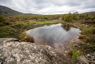 Lokva u posebnom rezervatu Lokve u Majkovima