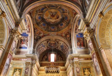 Svod Crkve svetog Jeronima u Rimu