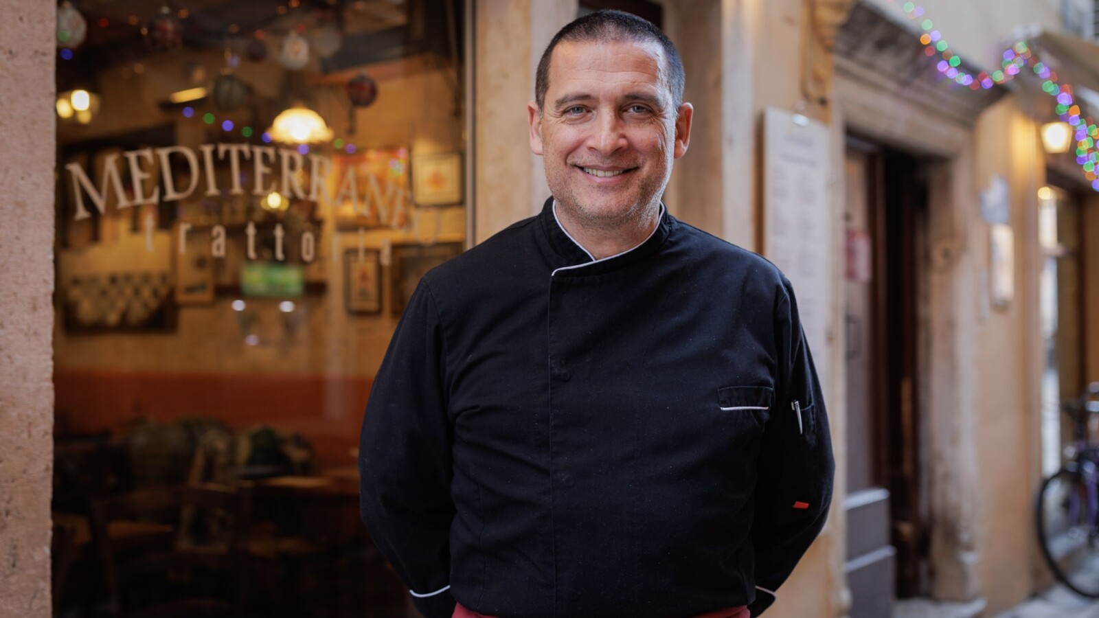 robert-pinto-trattoria-mediterraneo Robert Pinto ispred Trattorije Mediterraneo u Zadru