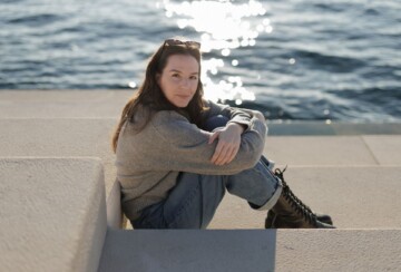 Zvonimira Karavida snimjena u Zadru