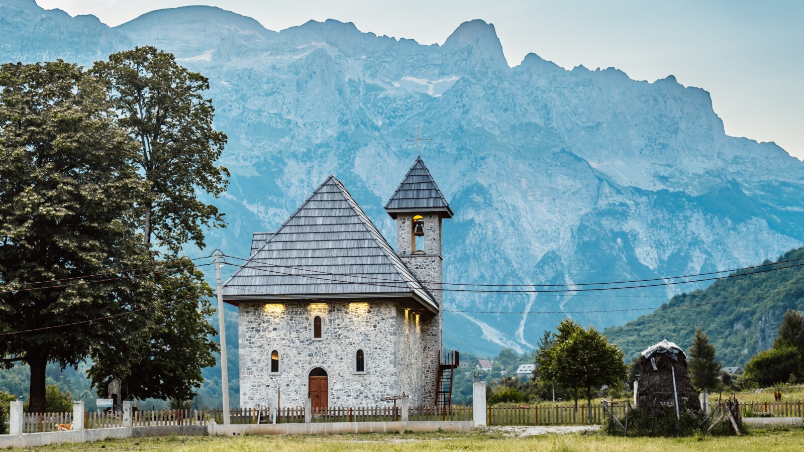 Christian,Church,In,The,Village,Of,Theth,In,Prokletije,Or