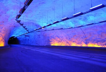 tunel Laerdal Norveska