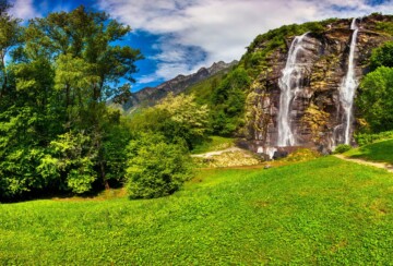 Chiavenna Italija Acquafraggia