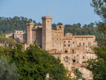 Castle,Rocca,Monaldeschi.,Bolsena,,Italy