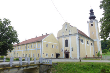 Cernik,Pozega,Croatia,July,9th,2015,Monastery,With,Old,Church
