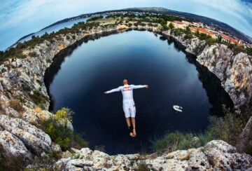 jezero Zmajevo oko Rogoznica