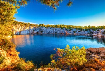 jezero Zmajevo oko Rogoznica3